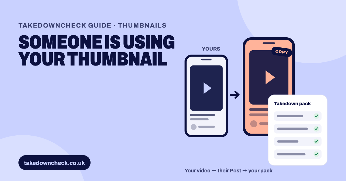Illustration: Someone is using your thumbnail